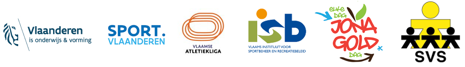 Logo’s Sponsors Vlaamse Veldloopweek voor Scholen
